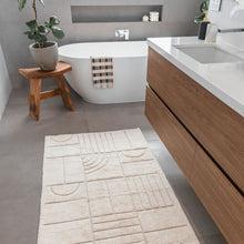 Rugs by Roo | Oh Happy Home! Deco Natural Oversized Cotton Runner Bath Mat-