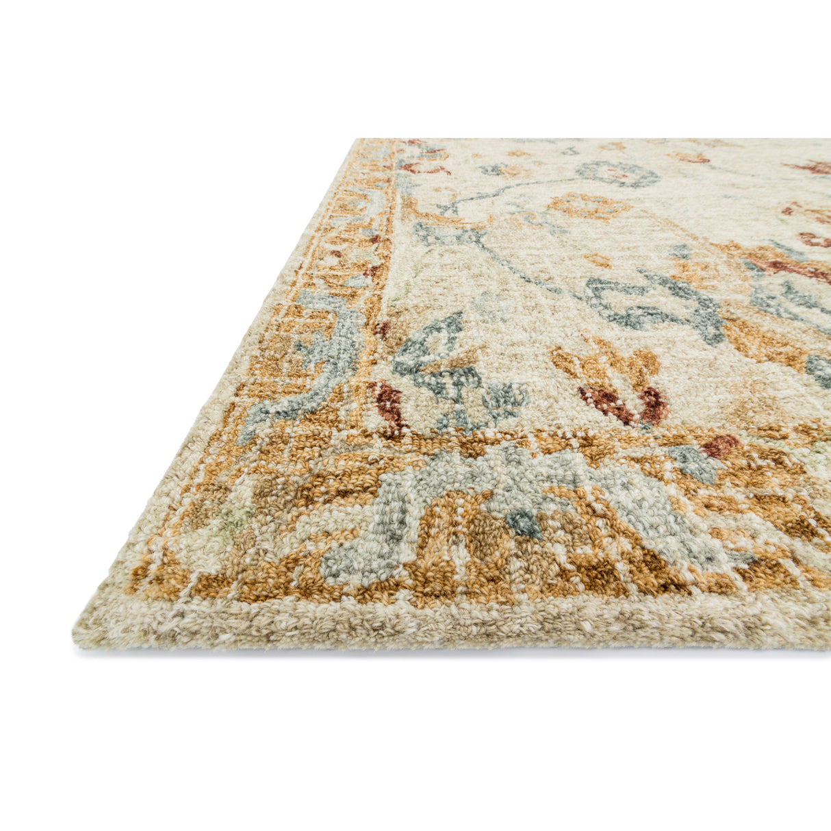 Rugs by Roo Loloi Julian Ivory Multi Area Rug in size 3' 6" x 5' 6"