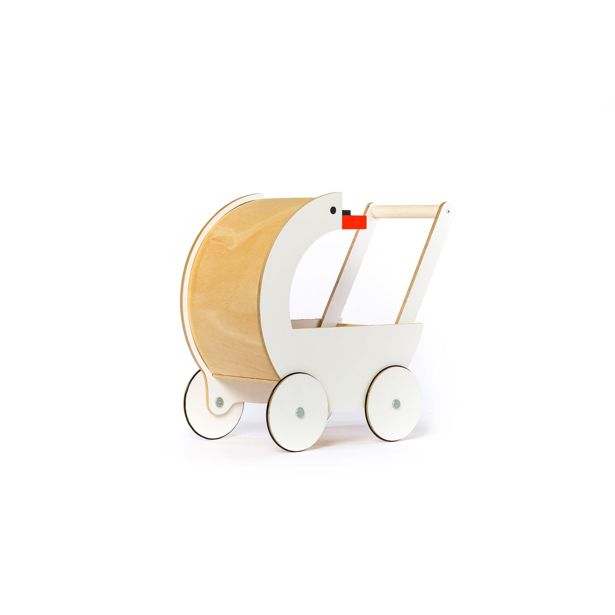 Rugs by Roo | Lakaluk Wooden Swan Doll's Pram-1116
