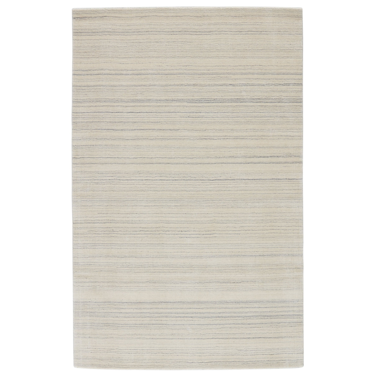 Rugs by Roo | Jaipur Living Oplyse Handmade Striped White Gray Area Rug-RUG135994