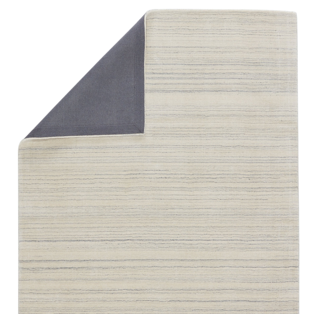 Rugs by Roo | Jaipur Living Oplyse Handmade Striped White Gray Area Rug-RUG135994