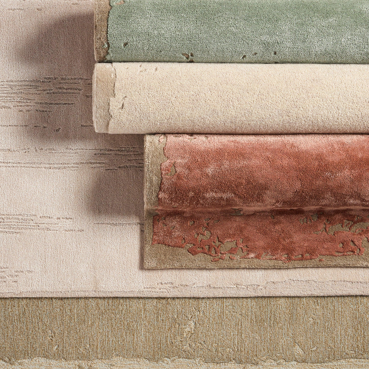 Rugs by Roo | Jaipur Living Avenue Handmade Abstract Sage Taupe Area Rug-RUG153406