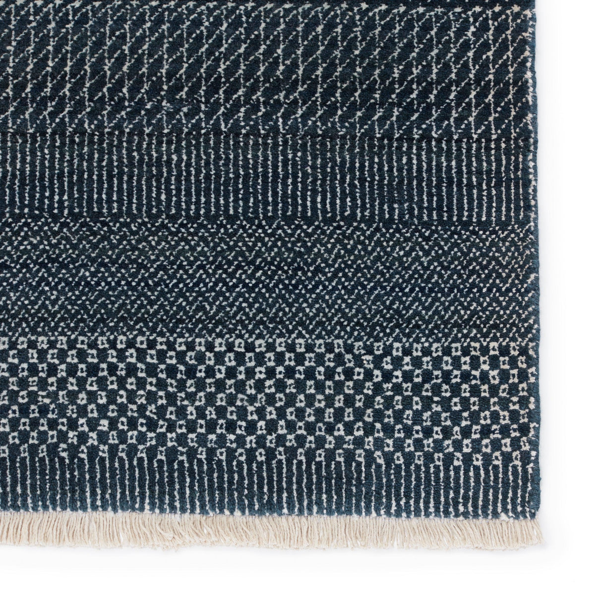 Rugs by Roo | Jaipur Living Adler Tribal Dark Blue Ivory Area Rug-RUG150603