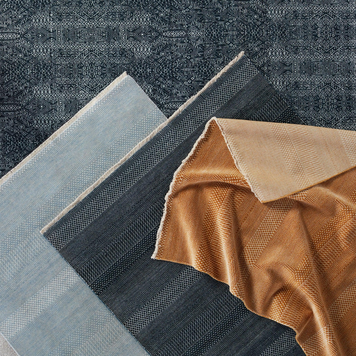 Rugs by Roo | Jaipur Living Adler Tribal Dark Blue Ivory Area Rug-RUG150603