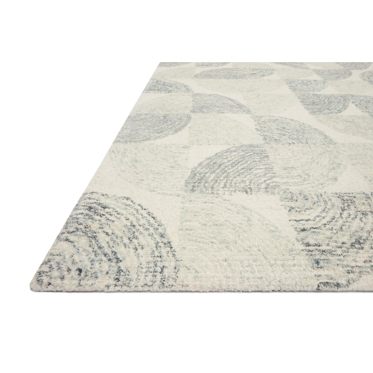 Rugs by Roo Loloi Milo Slate Denim Area Rug in size 2' 3" x 3' 9"