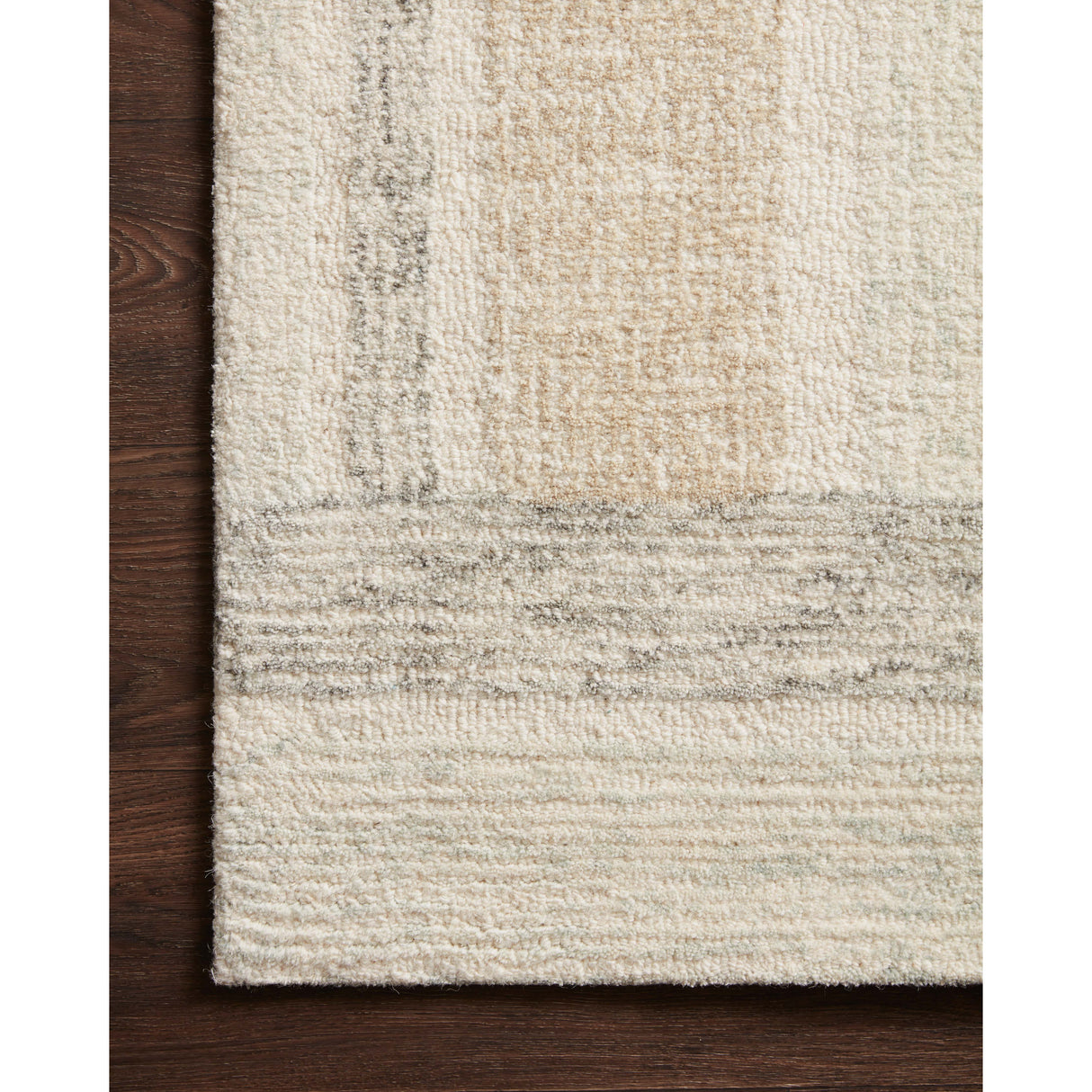 Rugs by Roo Loloi Milo Slate Olive Area Rug in size 2' 6" x 7' 6"