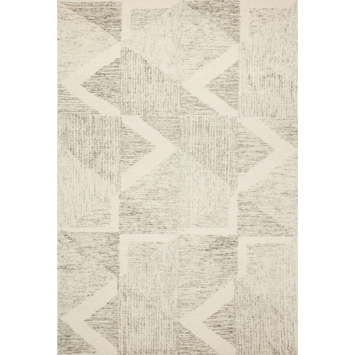 Rugs by Roo Loloi Milo Lt Grey Granite Area Rug in size 18" x 18" Sample