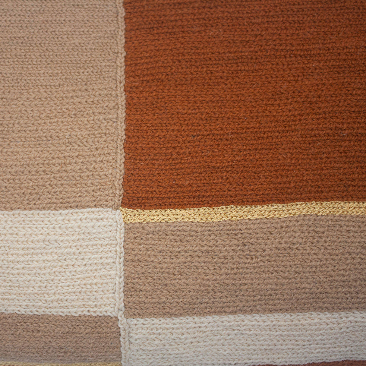 Rugs by Roo | Leah Singh Marianne Rectangle Pillow - Ochre-H17MAE06