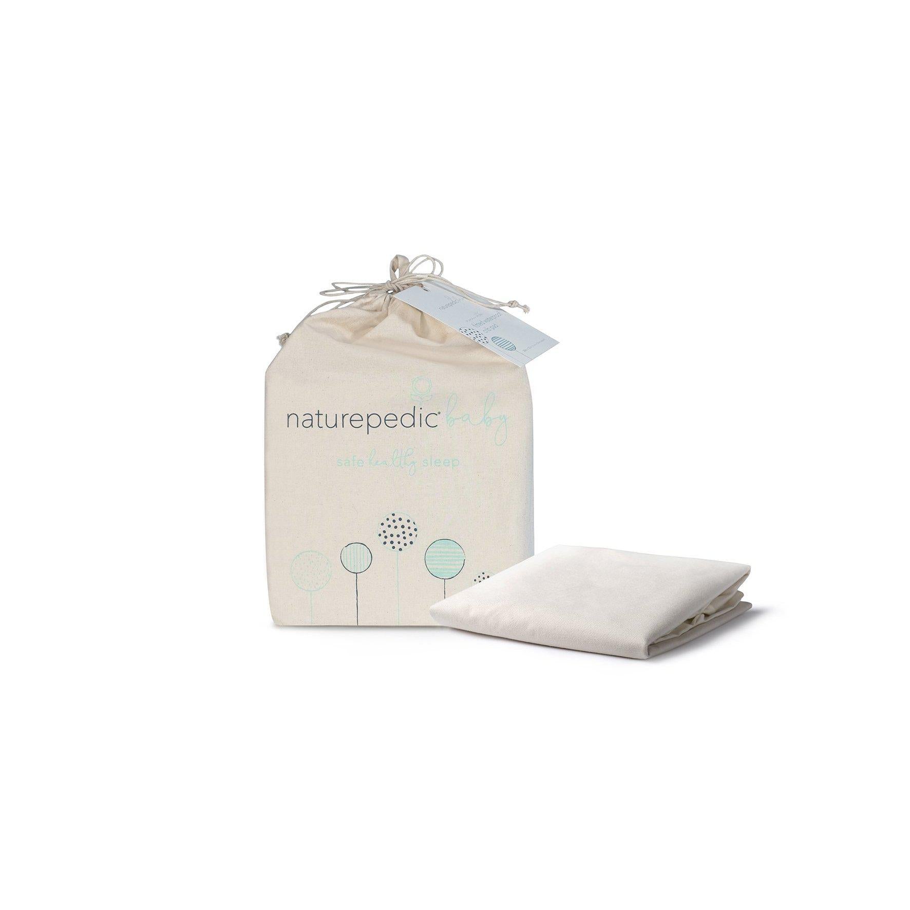 Rugs by Roo | Naturepedic Organic Waterproof Baby Crib Protector Pad-PC62W