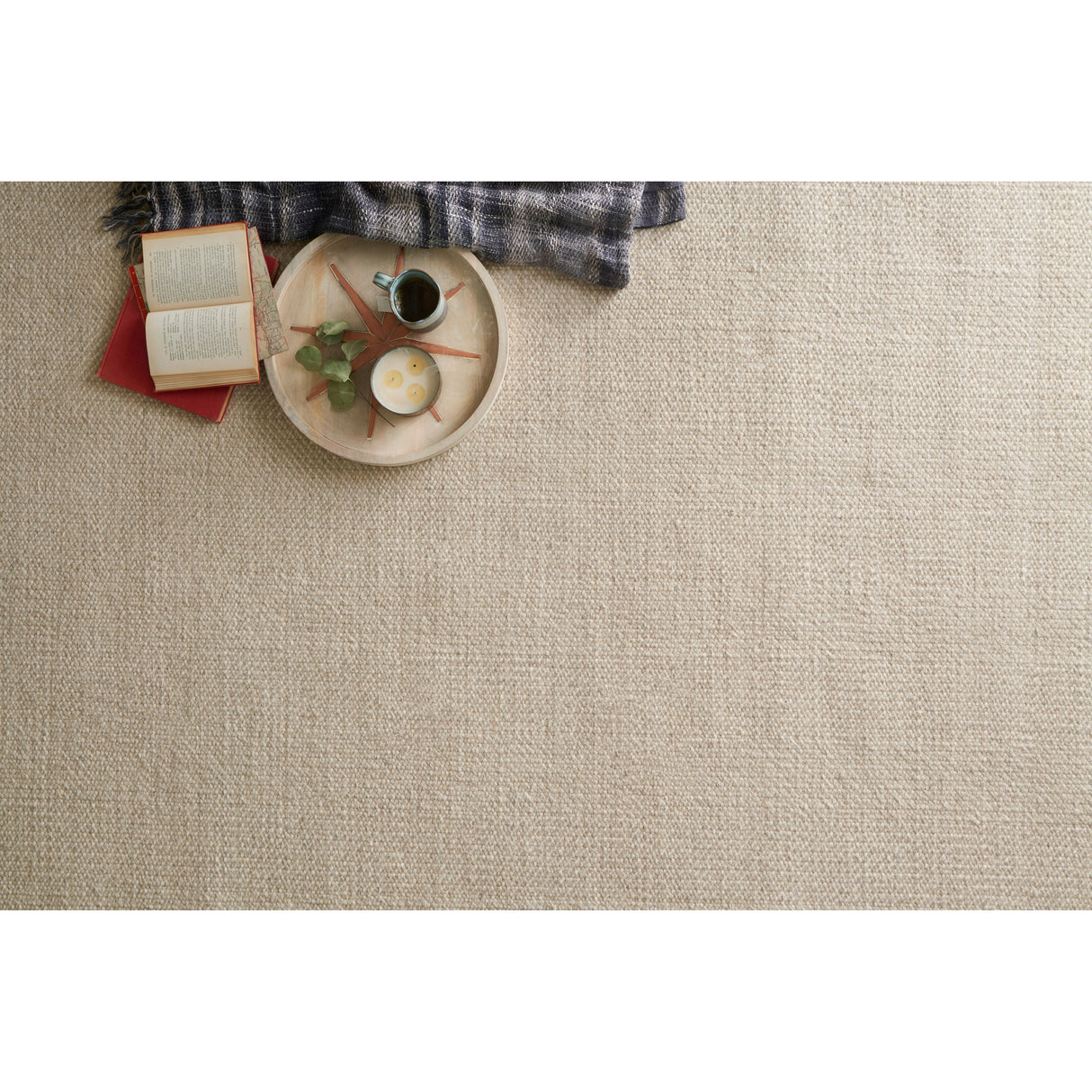Rugs by Roo Loloi Oakwood Gravel Area Rug in size 5' 0" x 7' 6"