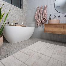 Rugs by Roo | Oh Happy Home! Deco Natural Oversized Cotton Runner Bath Mat-