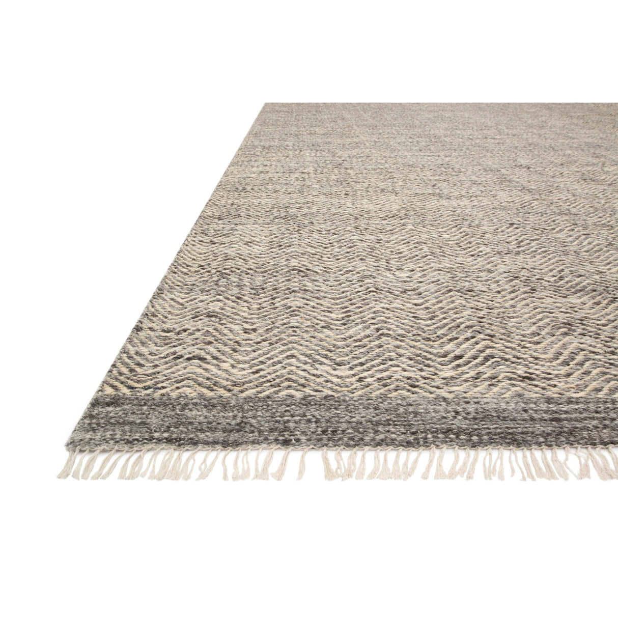 Rugs by Roo Loloi Omen Grey Area Rug in size 9' 3" x 13'