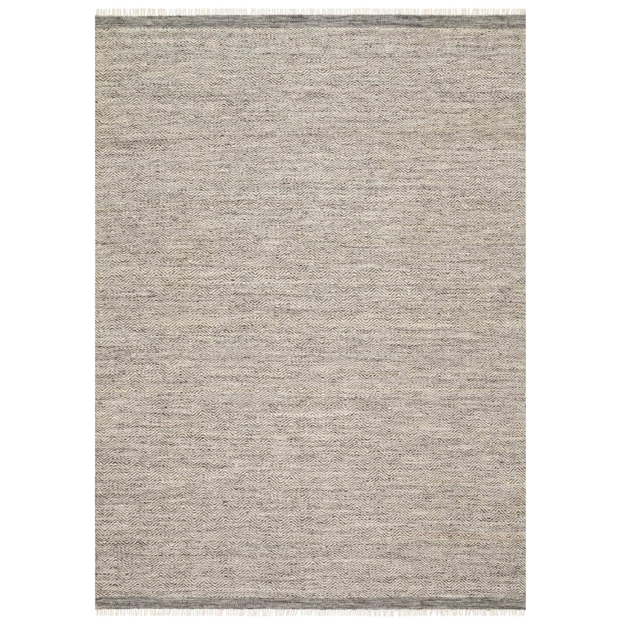 Rugs by Roo Loloi Omen Grey Area Rug in size 3' 6" x 5' 6"