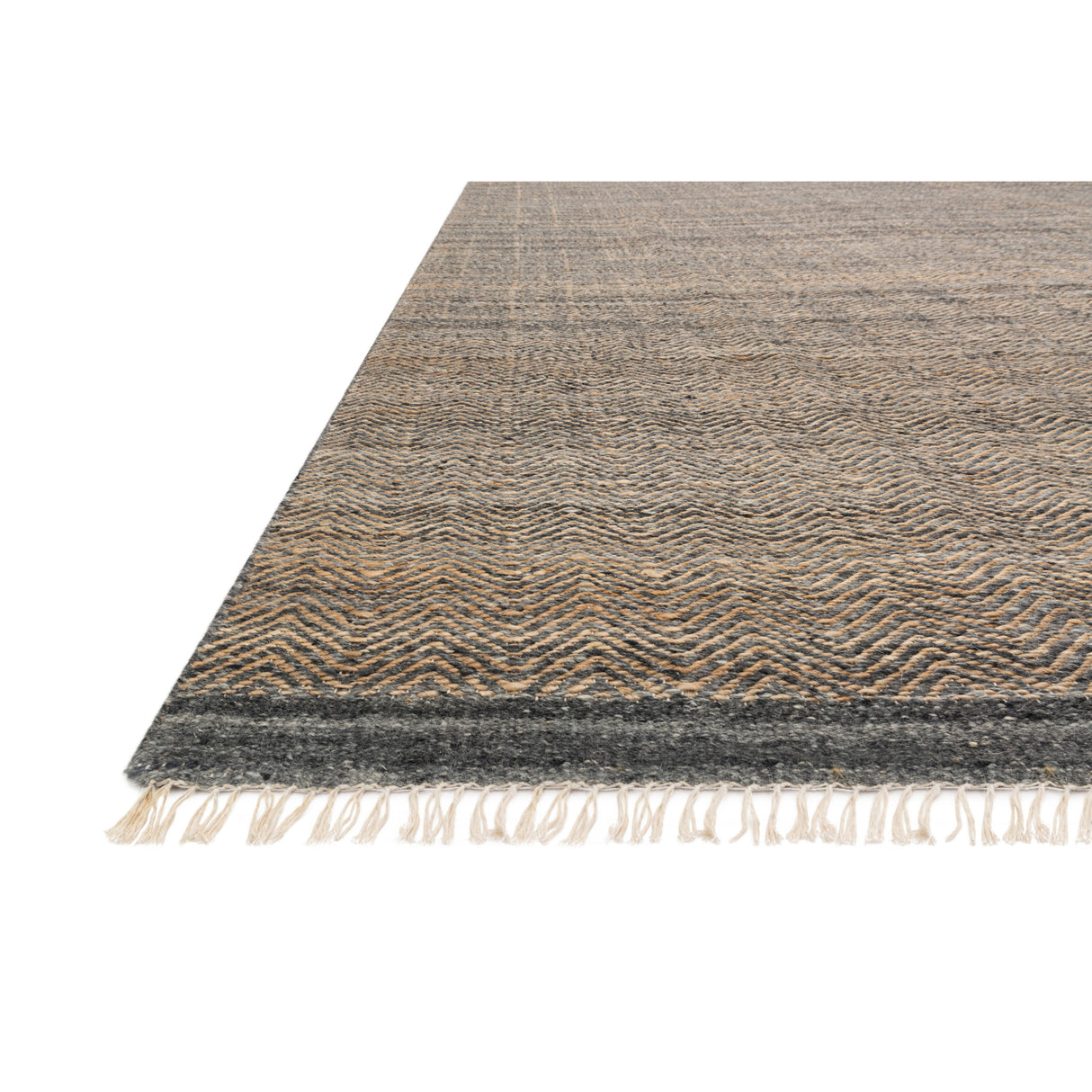 Rugs by Roo Loloi Omen Ink Area Rug in size 5' 0" x 7' 6"