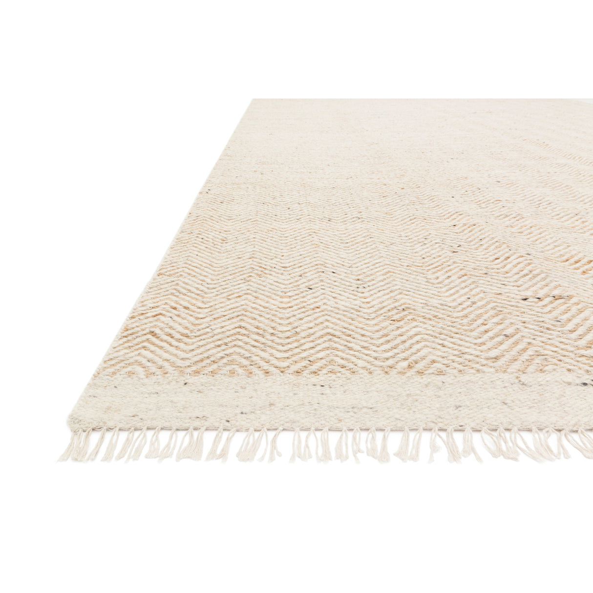 Rugs by Roo Loloi Omen Natural Area Rug in size 5' 0" x 7' 6"