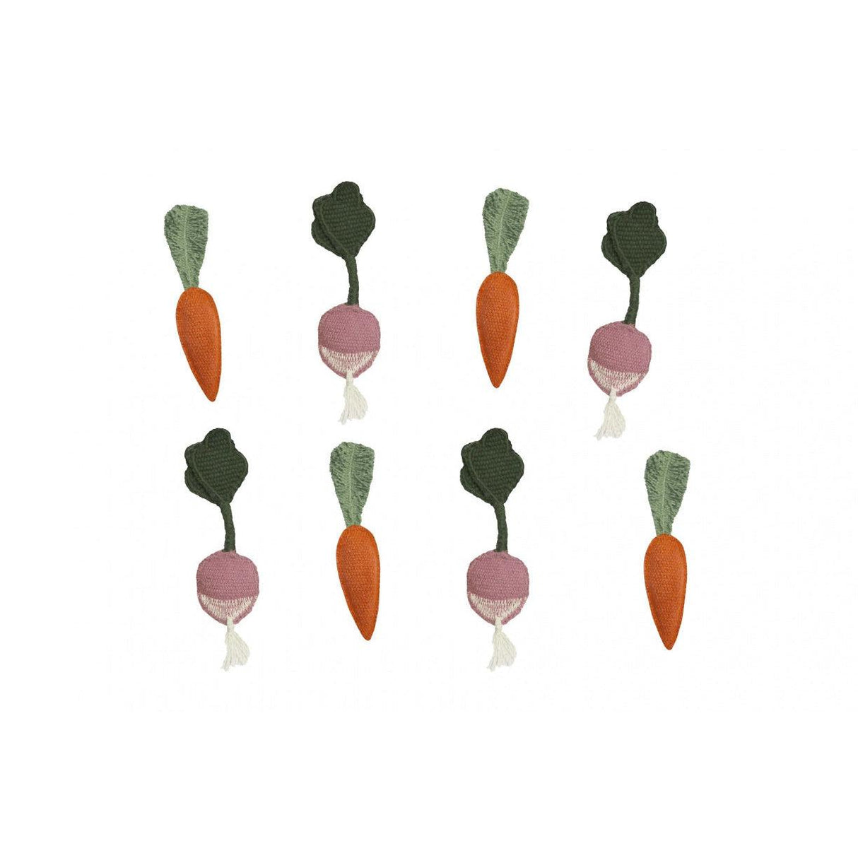 Rugs by Roo | Lorena Canals Oli & Carol Tic-Tac-Toe Pouf-P-TICTAC