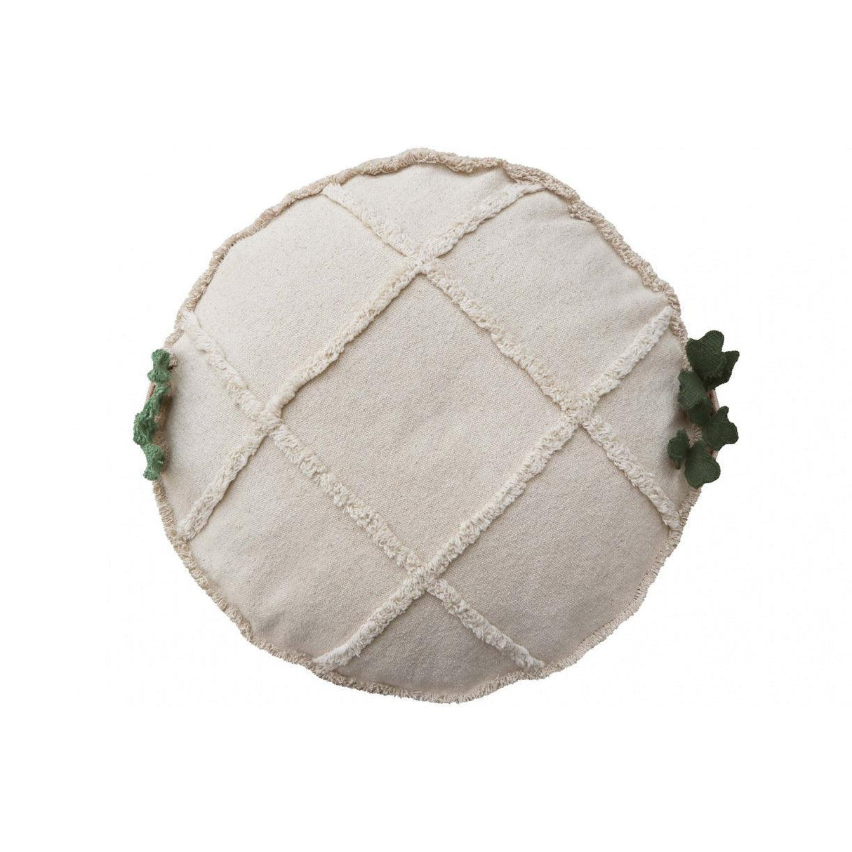 Rugs by Roo | Lorena Canals Oli & Carol Tic-Tac-Toe Pouf-P-TICTAC