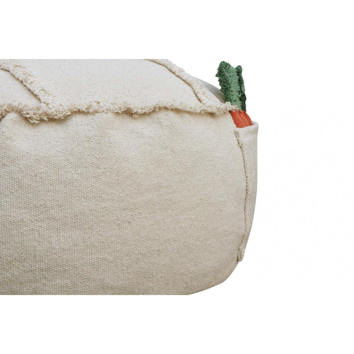 Rugs by Roo | Lorena Canals Oli & Carol Tic-Tac-Toe Pouf-P-TICTAC