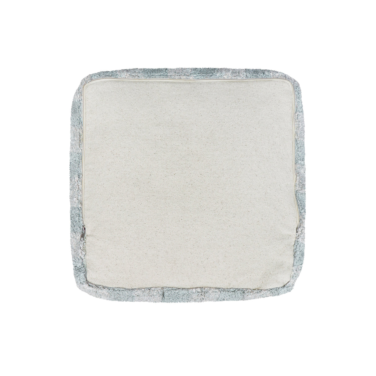 Little Chefs Vichy Blue Sage Pouf