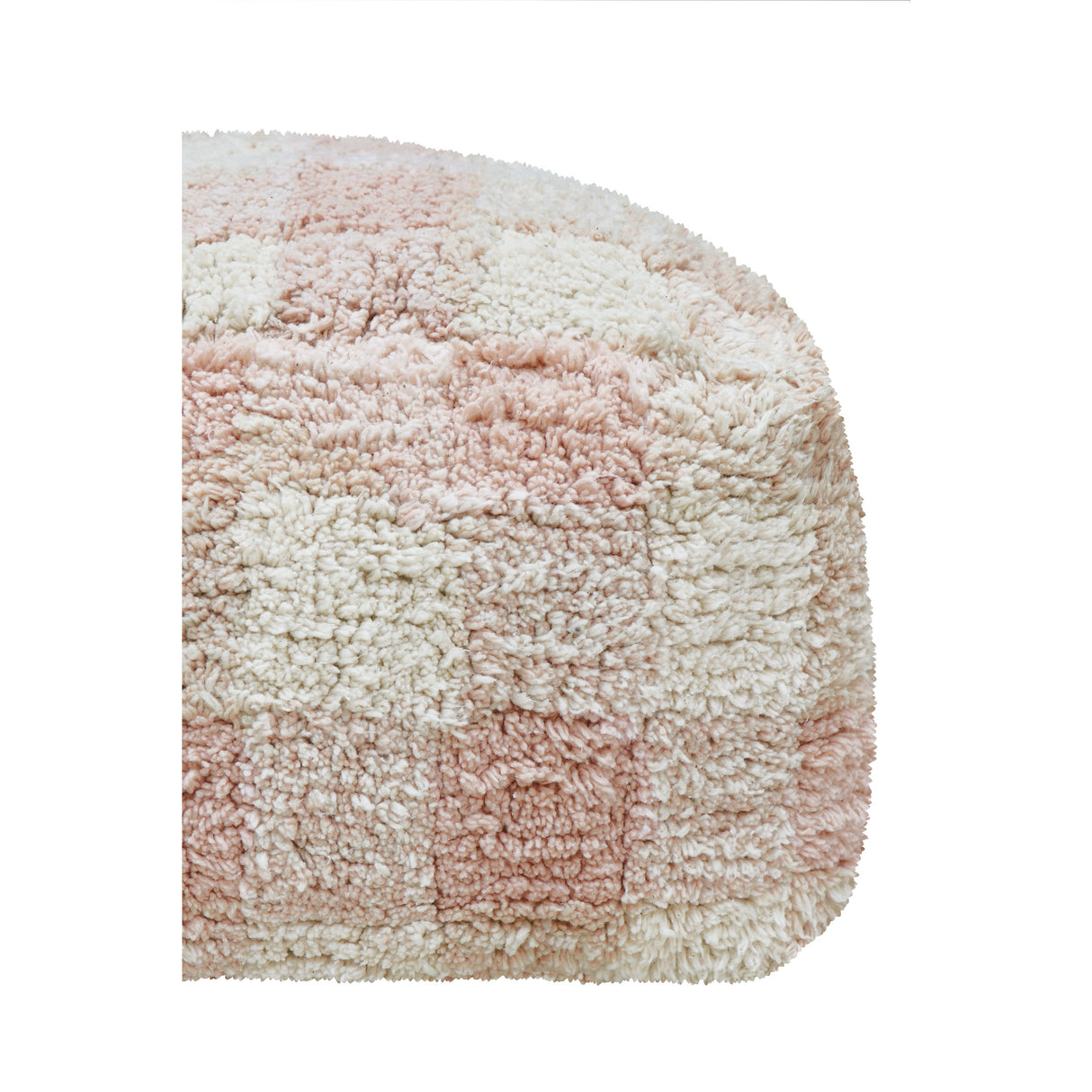 Little Chefs Vichy Rose Pouf