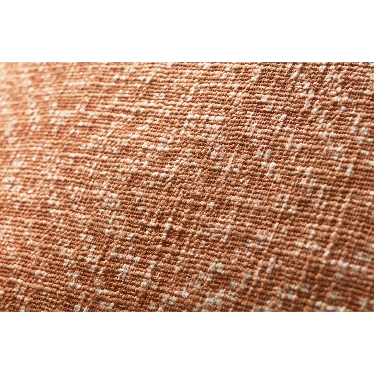 Orange Tassel Cotton Pillow