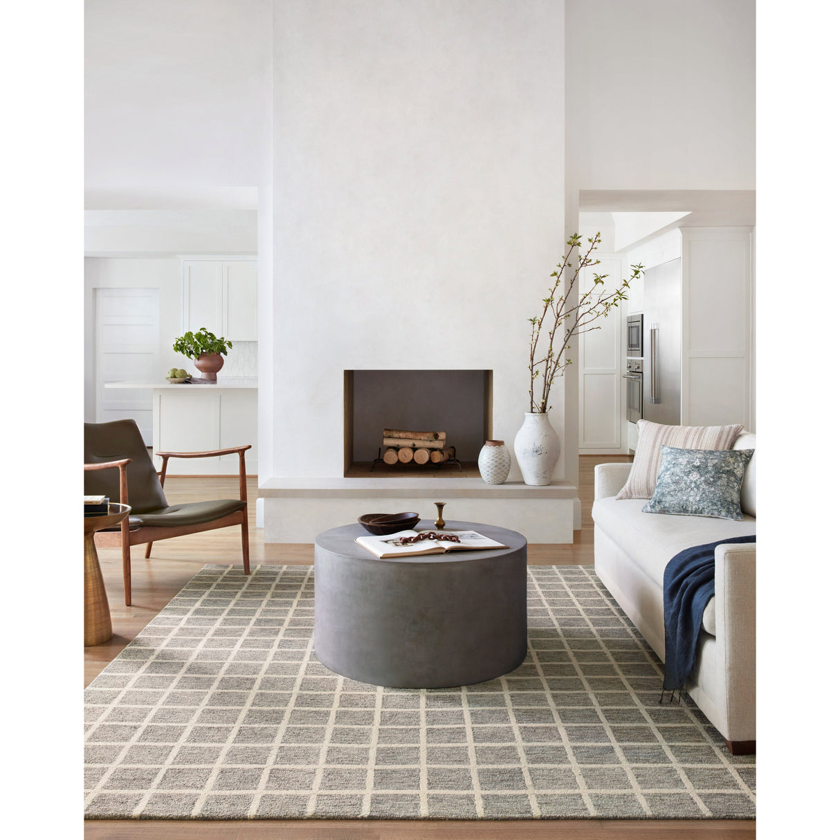 Rugs by Roo | Loloi Chris Loves Julia Ivory Area Rug-POLLPOL-05SLIV160S