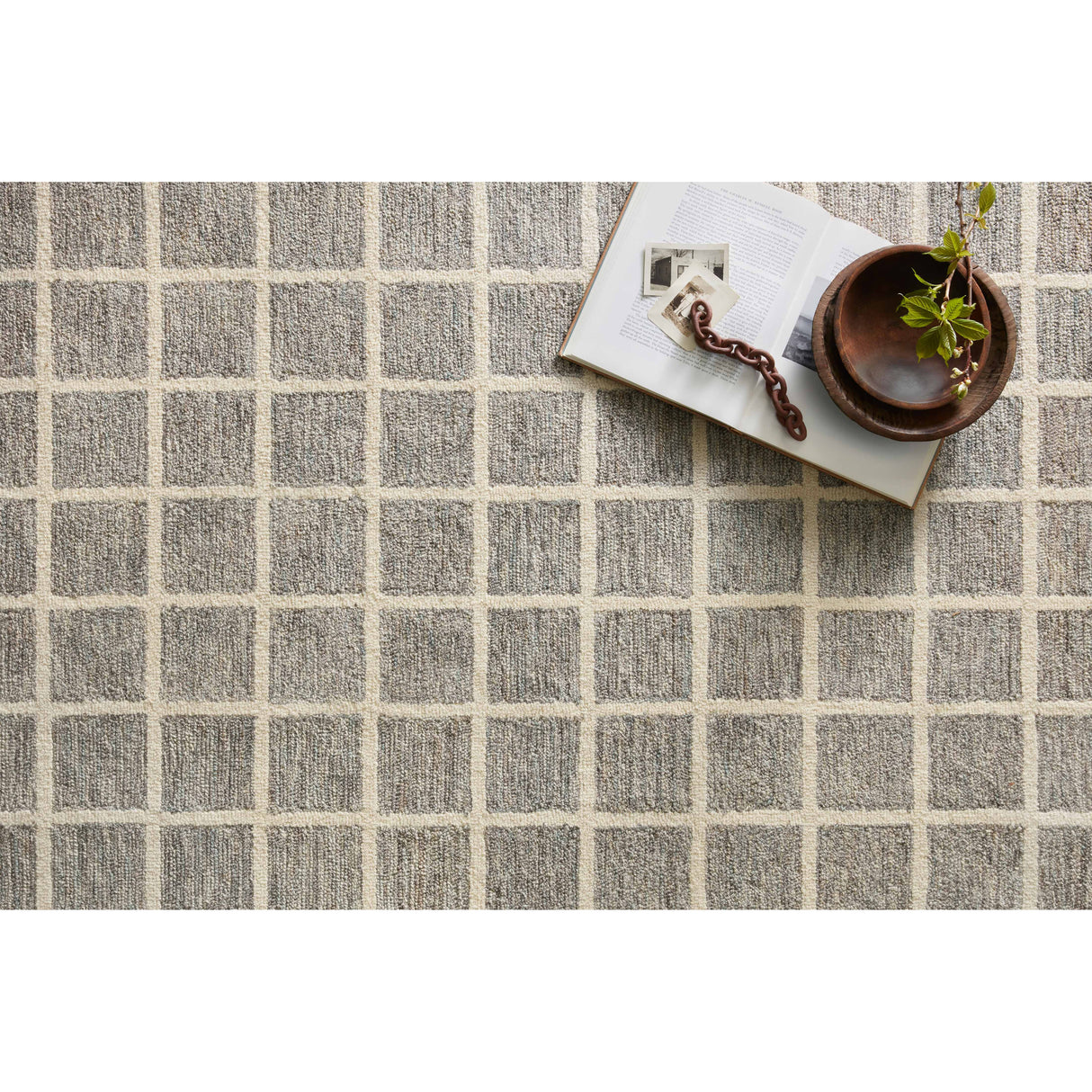 Rugs by Roo | Loloi Chris Loves Julia Ivory Area Rug-POLLPOL-05SLIV160S