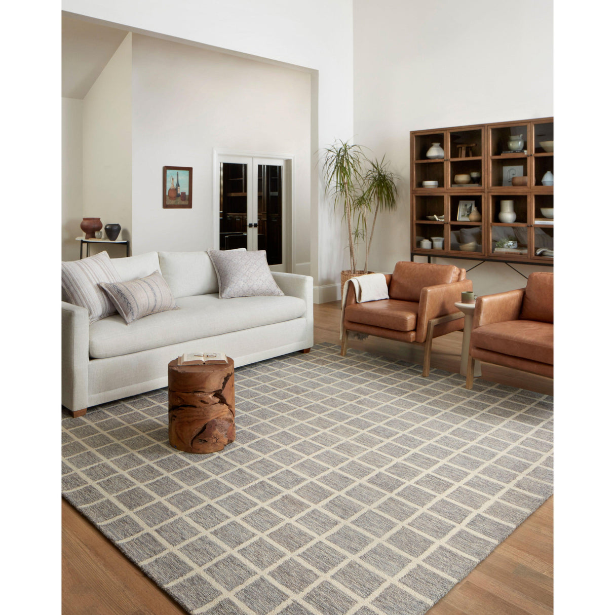 Rugs by Roo | Loloi Chris Loves Julia Ivory Area Rug-POLLPOL-05SLIV160S