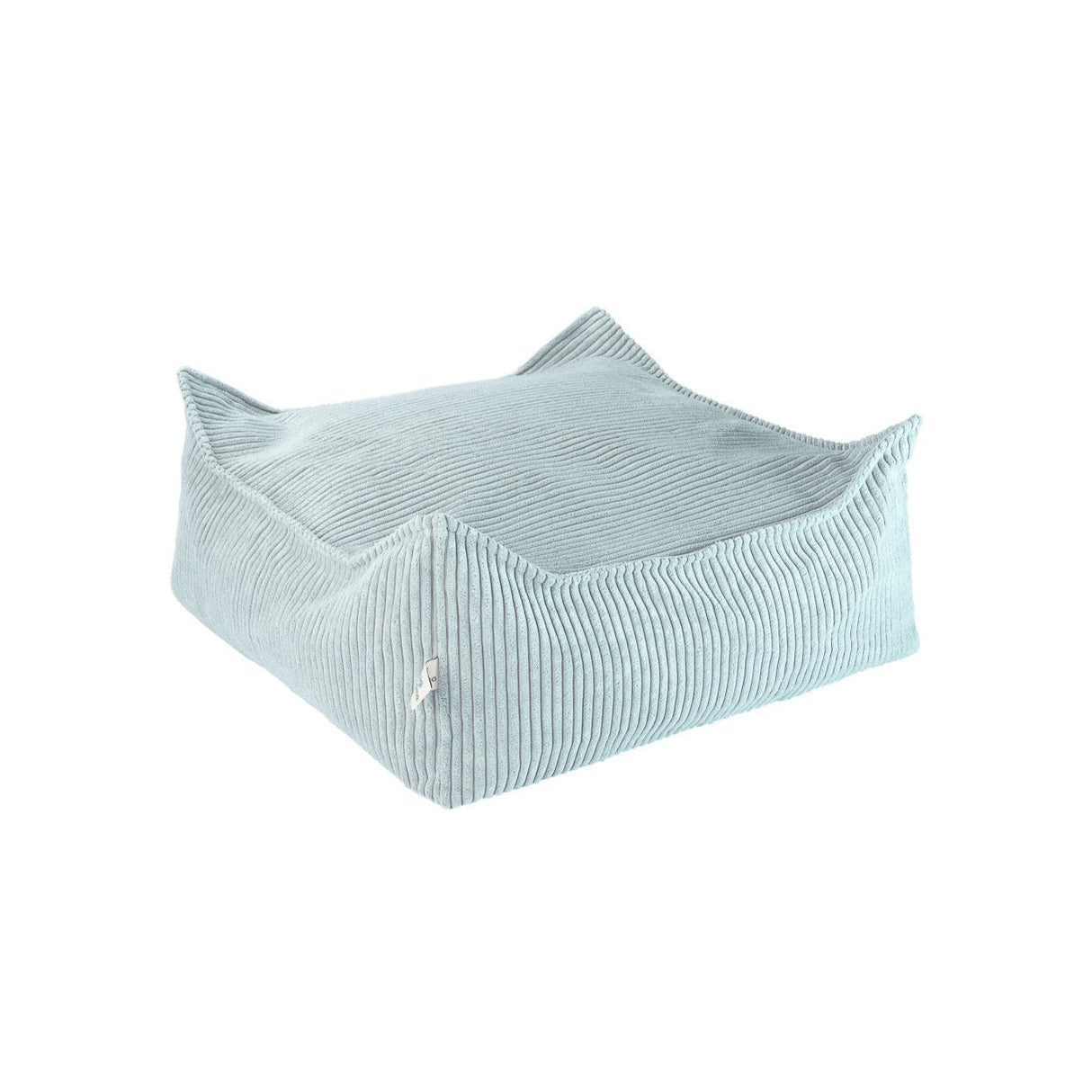 Wigiwama Peppermint Green Square Ottoman at Rugs by Roo