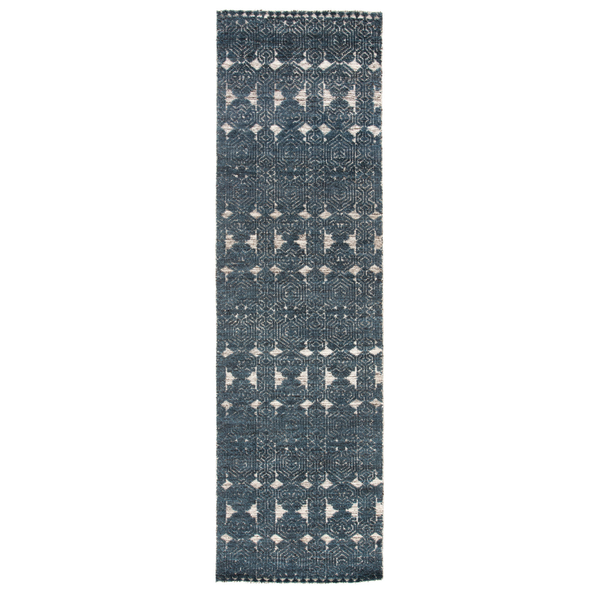 Rugs by Roo | Jaipur Living Abelle Hand-Knotted Medallion Teal White Area Rug-RUG142716