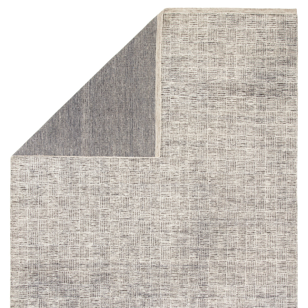 Rugs by Roo | Jaipur Living Mugler Hand-Knotted Geometric Ivory Black Area Rug-RUG140911