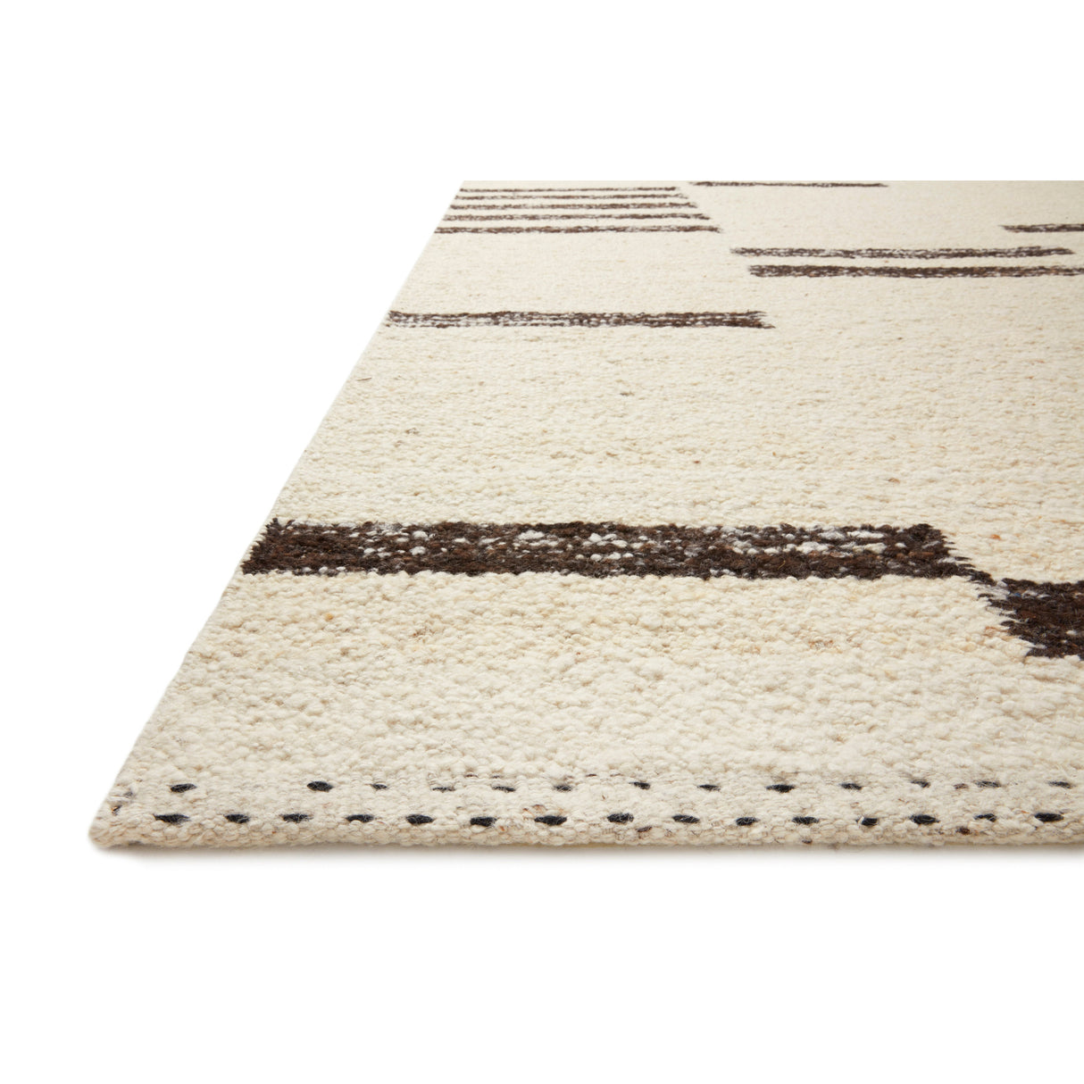 Rugs by Roo Loloi Roman Natural Bark Area Rug in size 4' 0" x 6' 0"