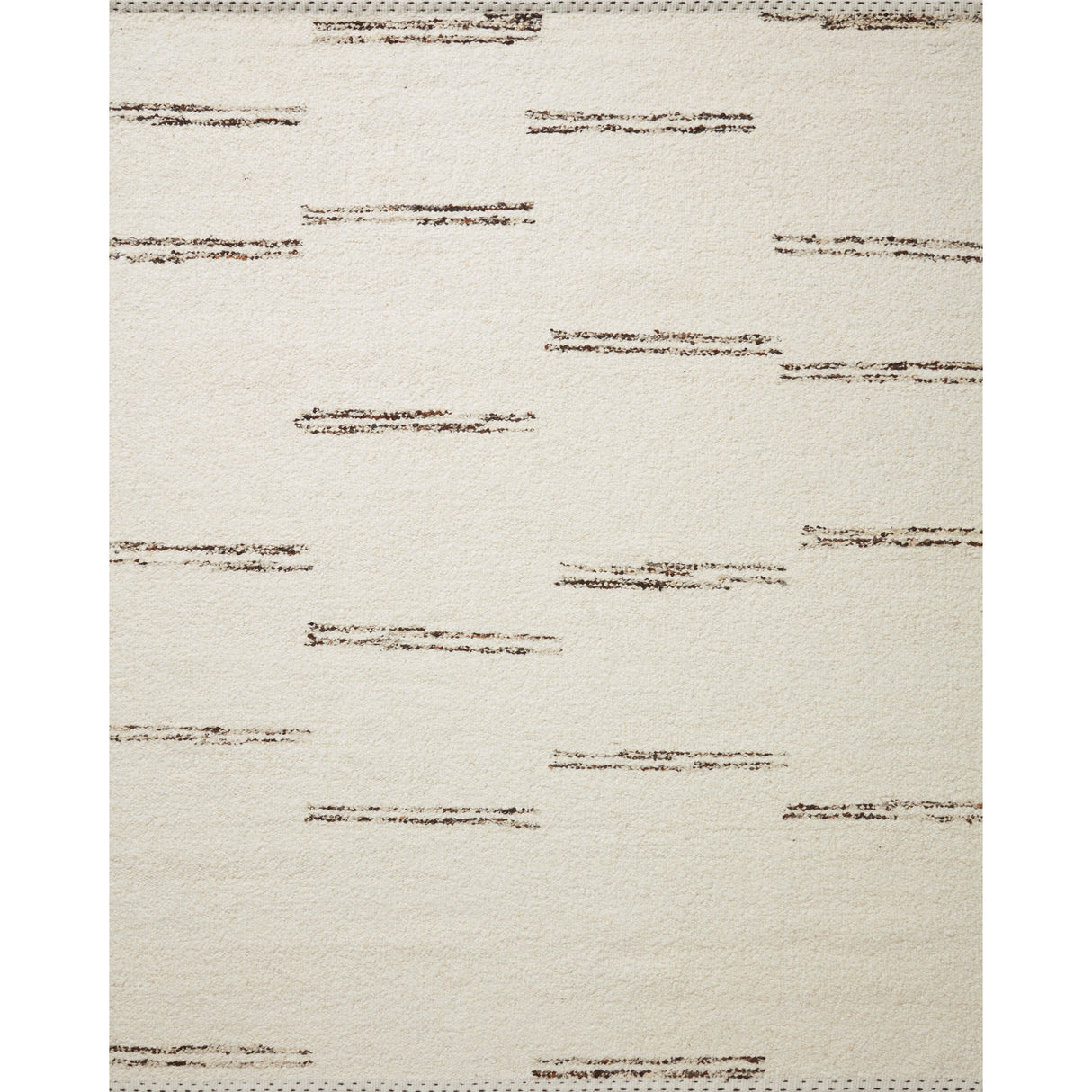 Rugs by Roo Loloi Roman Ivory Granite Area Rug in size 18" x 18" Sample