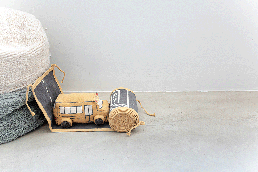 Eco-City Ride & Roll School Bus Set