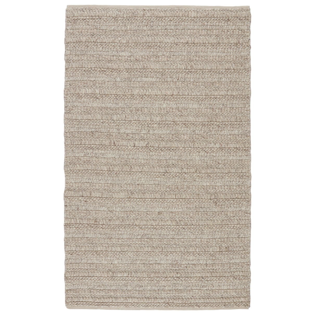 Rugs by Roo | Jaipur Living Nebula Handmade Solid Beige Cream Area Rug-RUG148669