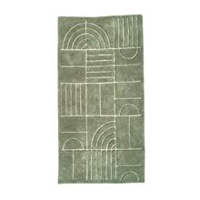 Rugs by Roo | Oh Happy Home! Deco Sage Oversized Cotton Runner Bath Mat-
