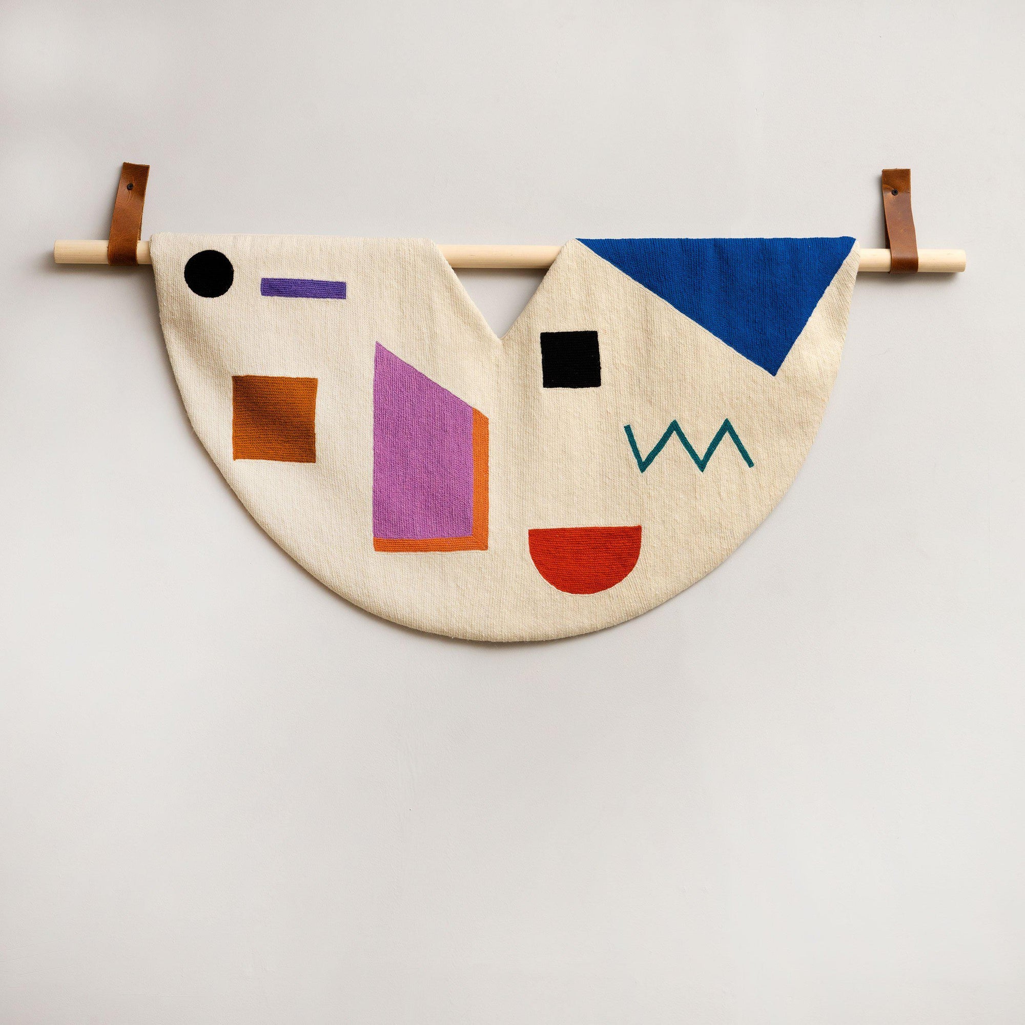 Rugs by Roo | Leah Singh Shapes Tapestry-H18TAP05