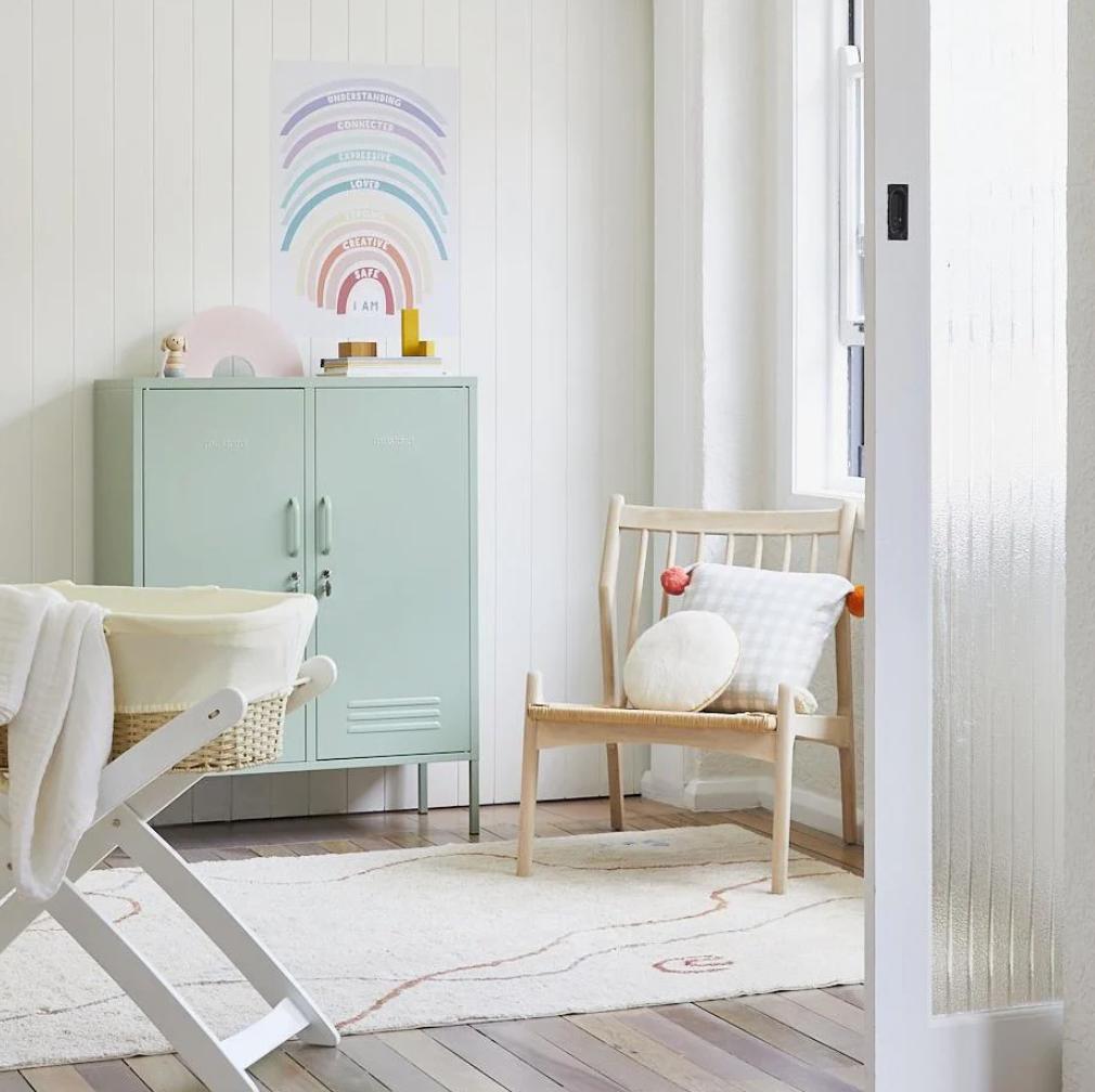 Cotton Berber Nomad Natural Washable Area Rug