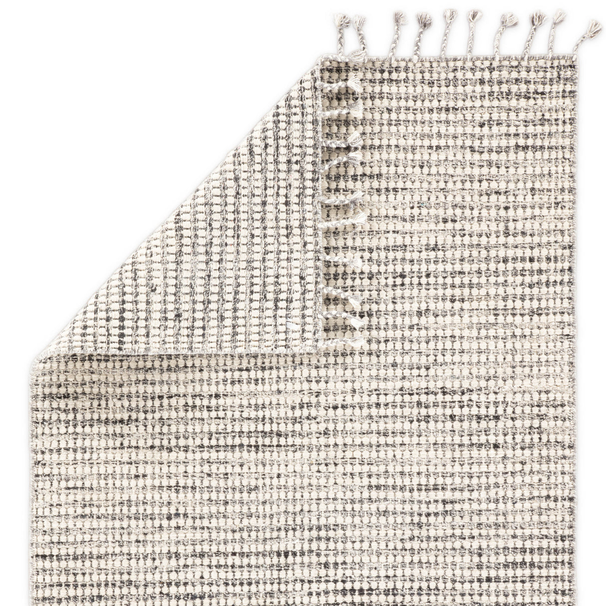 Rugs by Roo | Jaipur Living Perkins Handmade Dot Ivory Black Area Rug-RUG138455