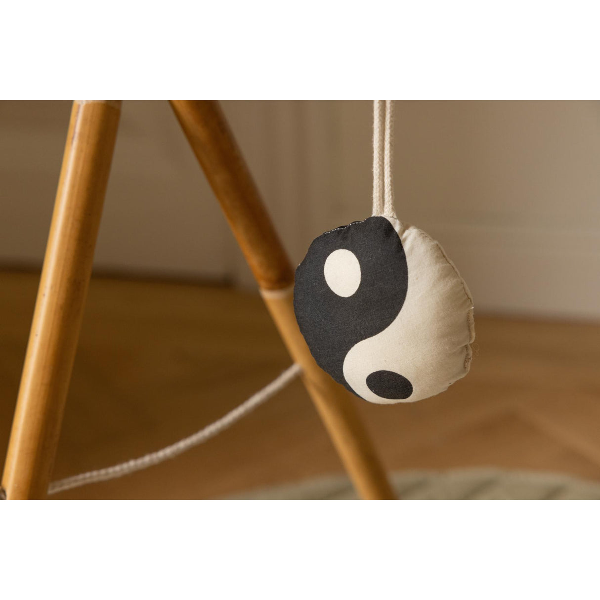 Panda Set of 3 Rattle Toy Hangers