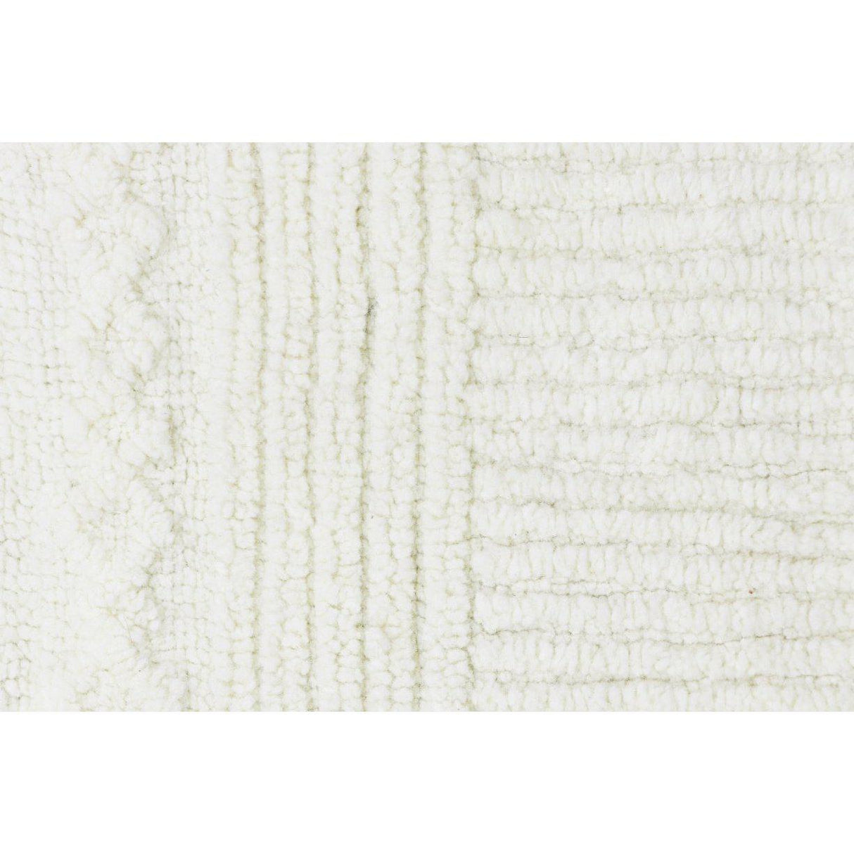 Rugs by Roo | Lorena Canals Ari Sheep White Woolable Area Rug-WO-ARI-WH-K