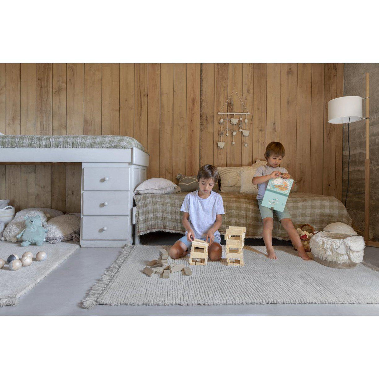 Rugs by Roo | Lorena Canals Koa Sandstone Woolable Area Rug-WO-KOA-SD-S