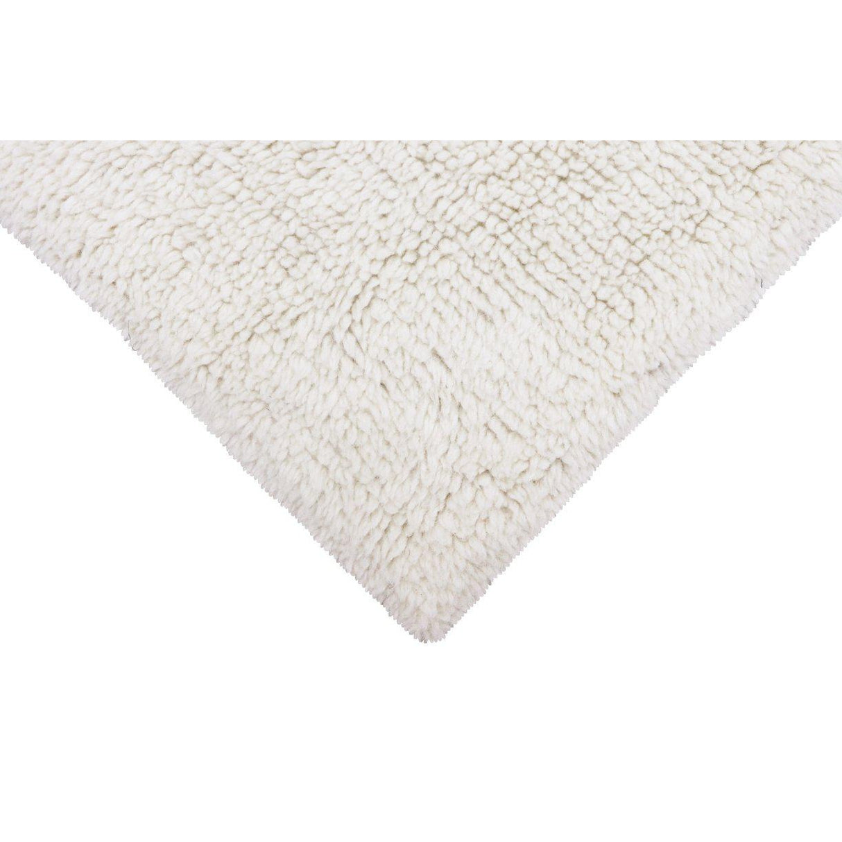 Rugs by Roo | Lorena Canals Tundra White Woolable Area Rug-WO-TUN-WH-S
