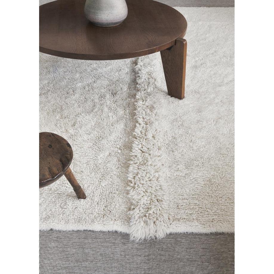 Rugs by Roo | Lorena Canals Tundra White Woolable Area Rug-WO-TUN-WH-S