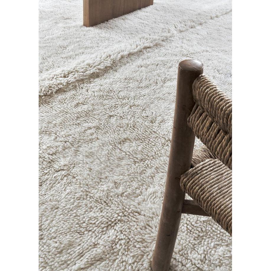 Rugs by Roo | Lorena Canals Tundra White Woolable Area Rug-WO-TUN-WH-S