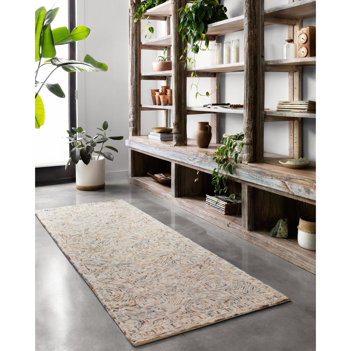 Rugs by Roo Loloi Ziva Multi Area Rug in size 2' 6" x 7' 6"