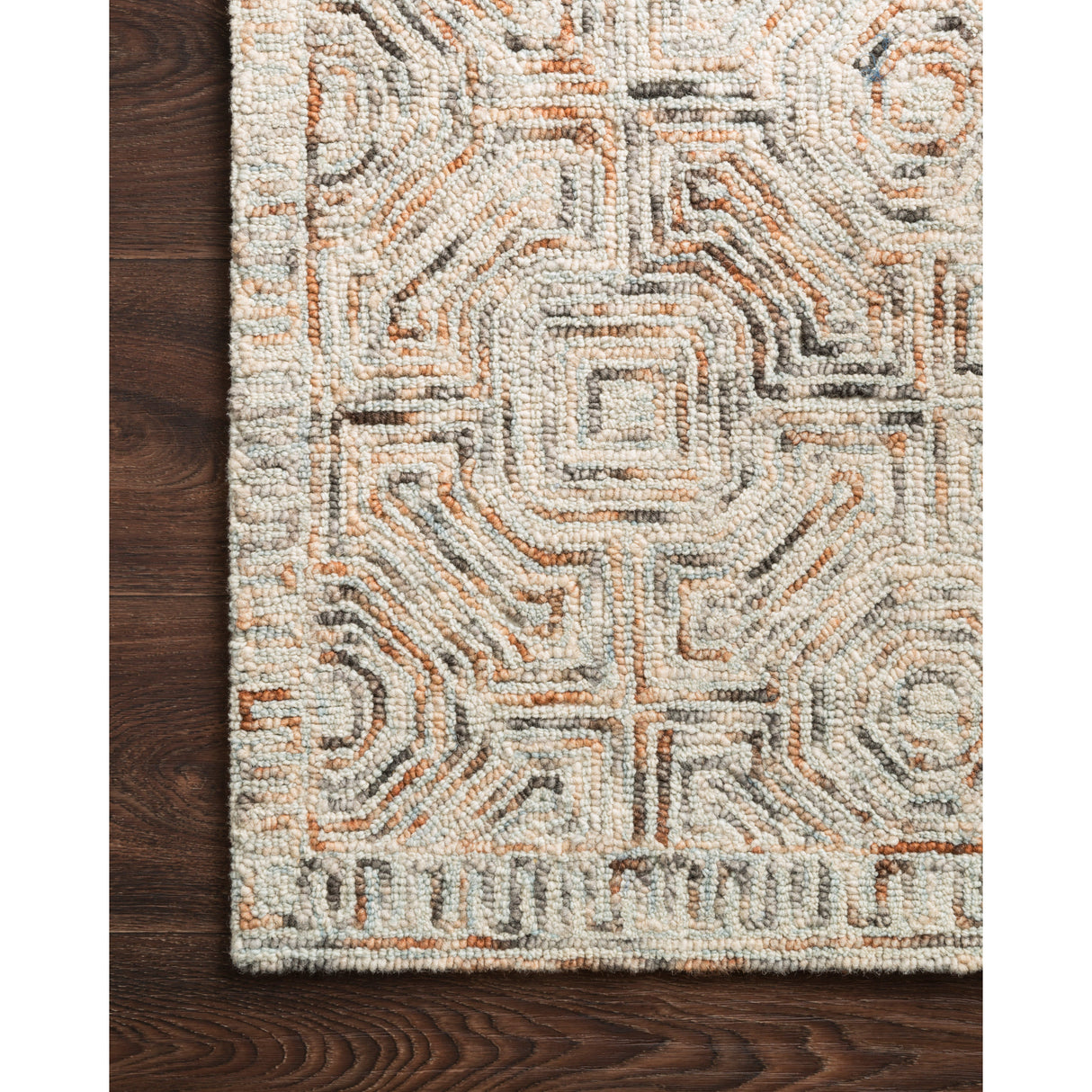 Rugs by Roo Loloi Ziva Multi Area Rug in size 2' 6" x 13'
