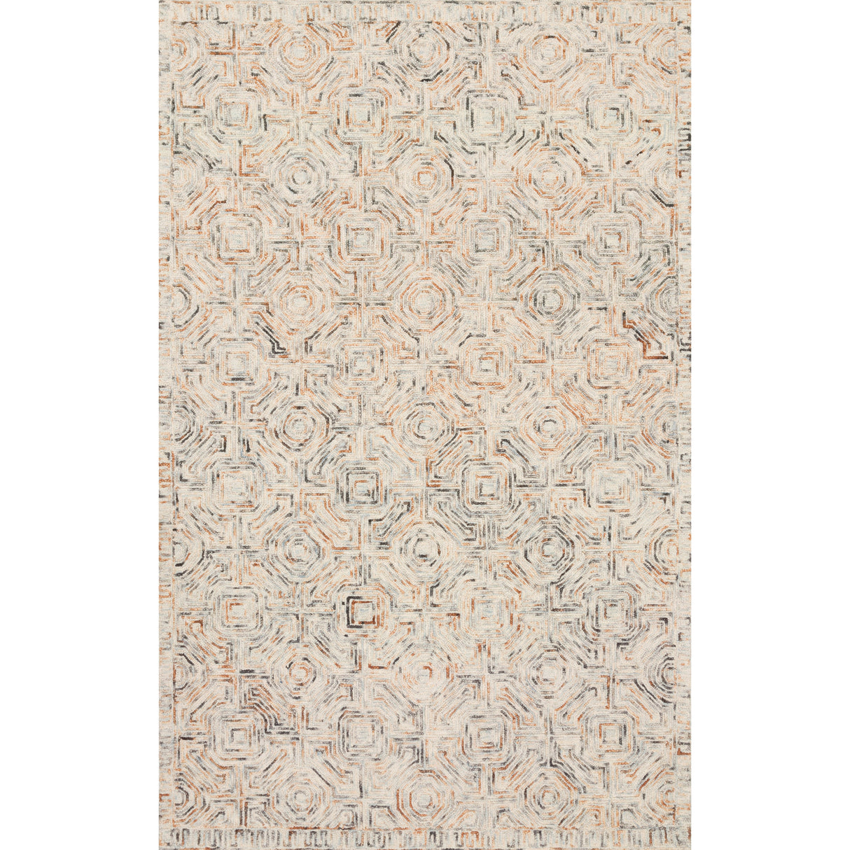 Rugs by Roo Loloi Ziva Multi Area Rug in size 18" x 18" Sample