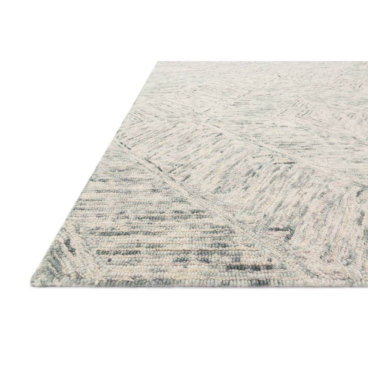 Rugs by Roo Loloi Ziva Sky Area Rug in size 2' 6" x 9' 9"