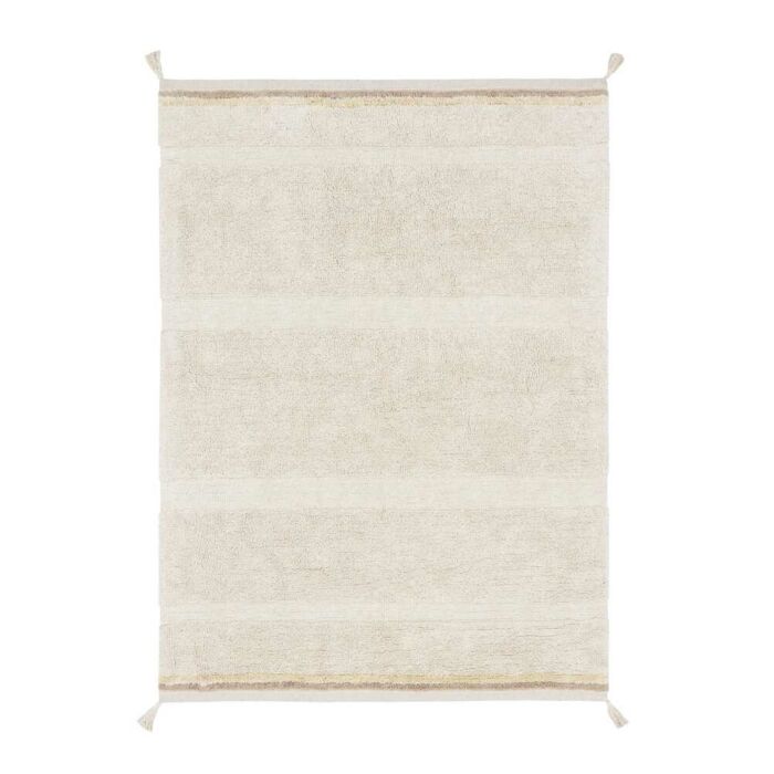 Fantasy Garden Bloom Natural Washable Rug